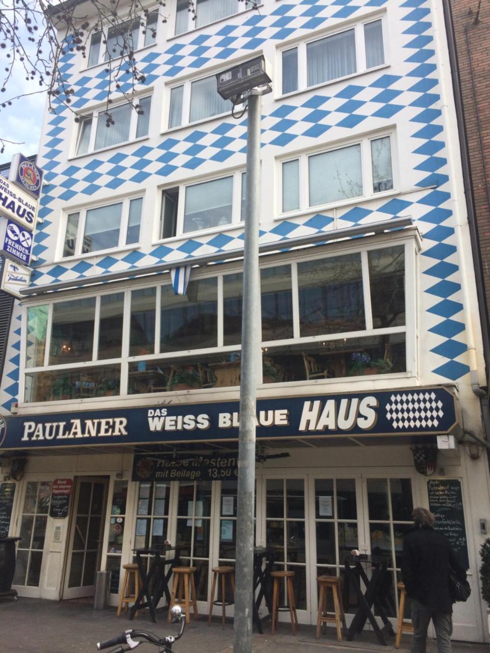 Das Weiss Blaue Haus Hotel Düsseldorf Kültér fotó